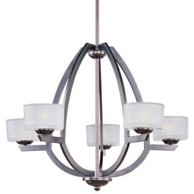 Vortex 5-Light Chandelier by ET2 Lighting - Starlight Lighting USA and Canada